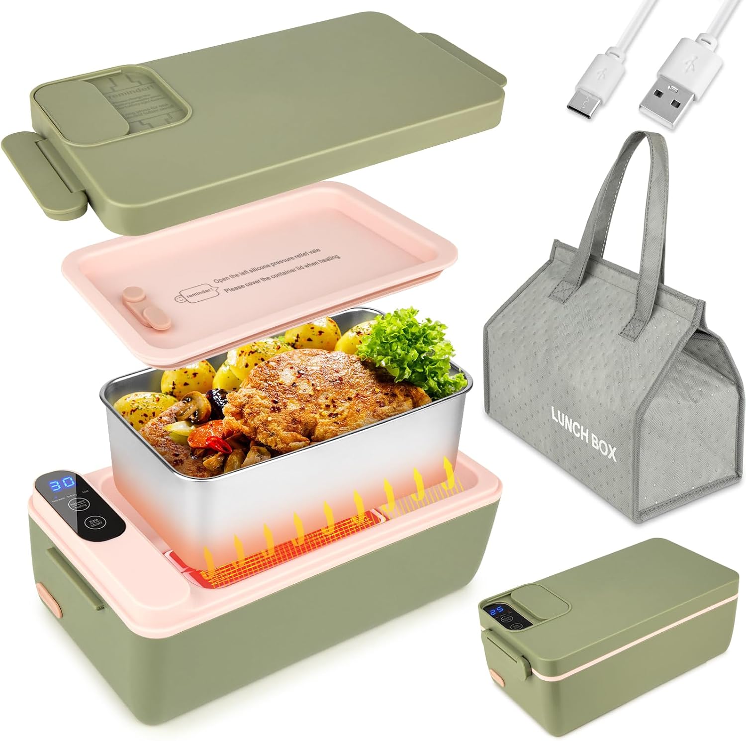 Cordless Electric Lunch Box